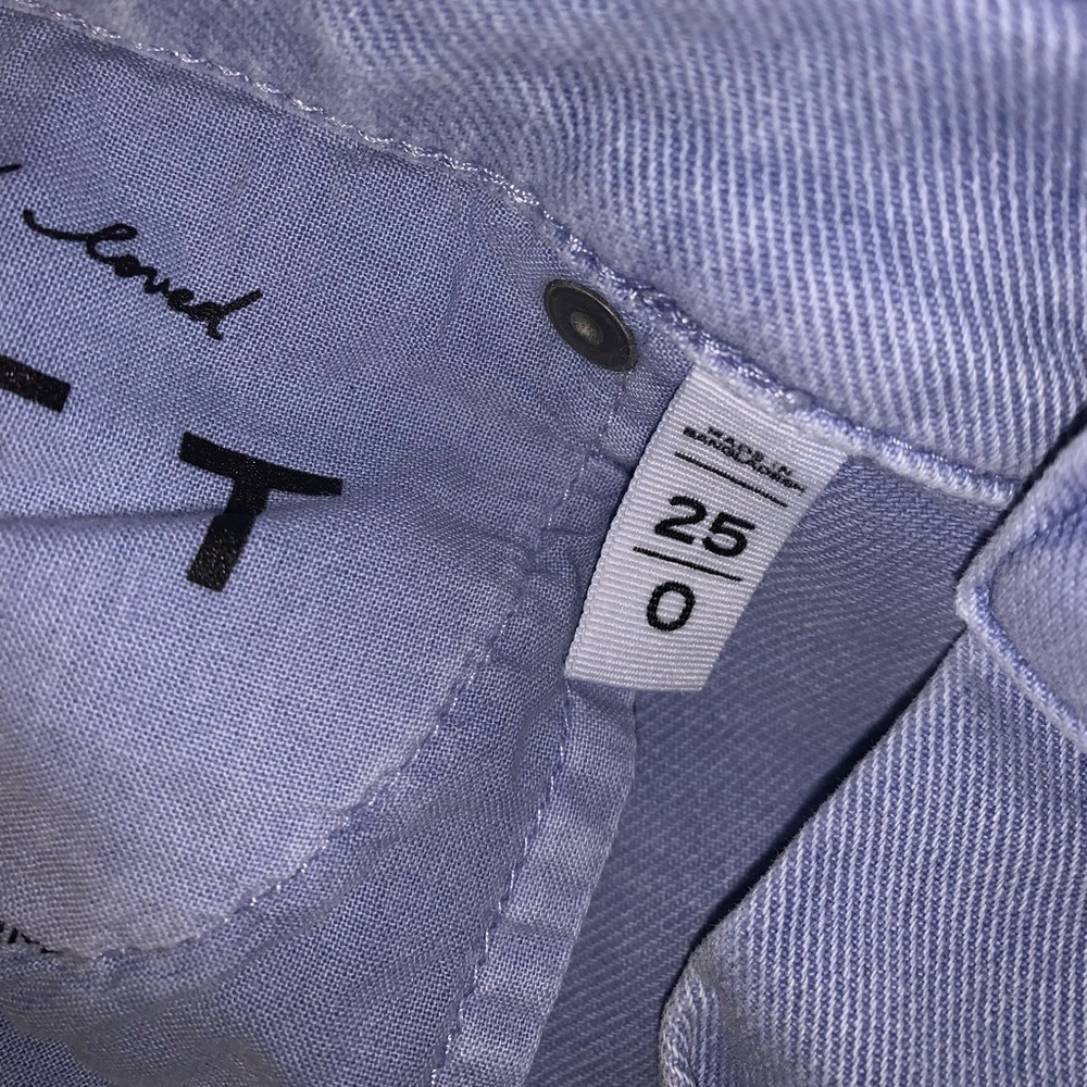 LOFT Light Blue Jean Shorts size 25 - Picture 8 of 11